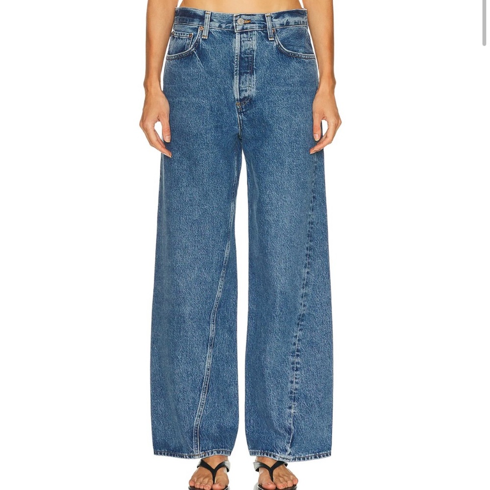 NWT! Agolde Twist Low Slung Baggy Jeans - Size 27